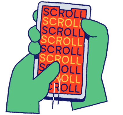 Scroll handje